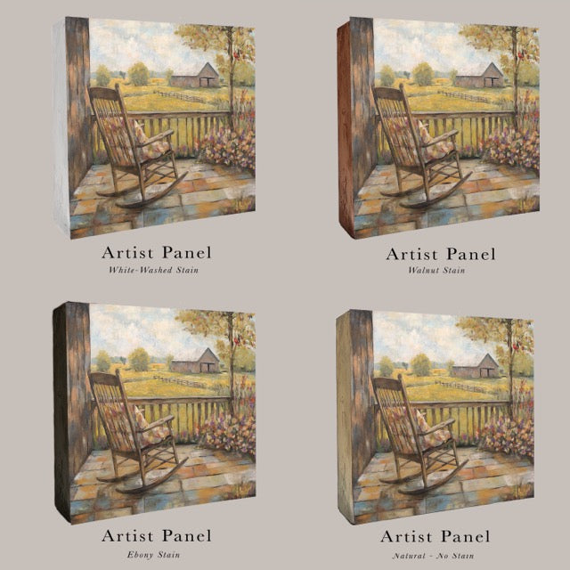 Mama's Porch Rocker Art Print