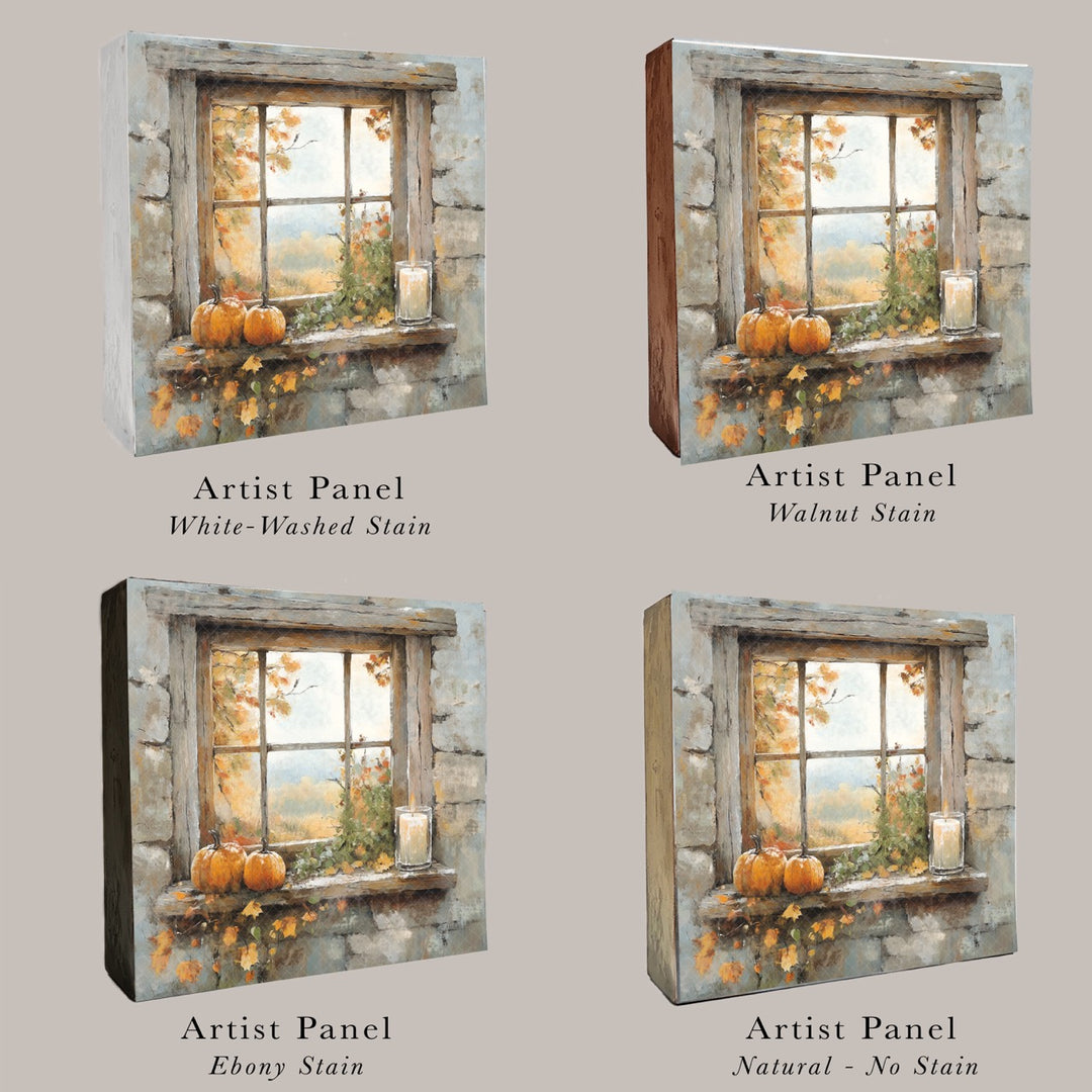 Autumn Window 2 Art Print