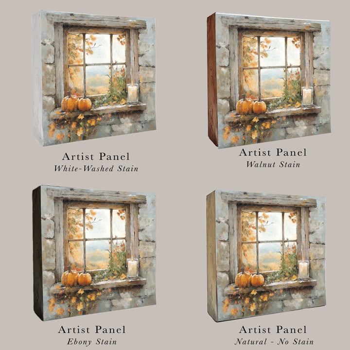Autumn Window 2 Art Print