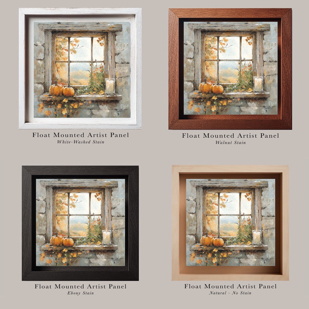 Autumn Window 2 Art Print