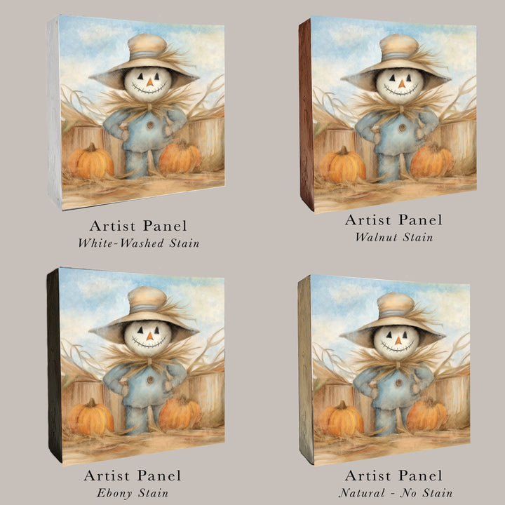 Happy Scarecrow Art Print