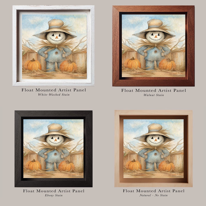 Happy Scarecrow Art Print