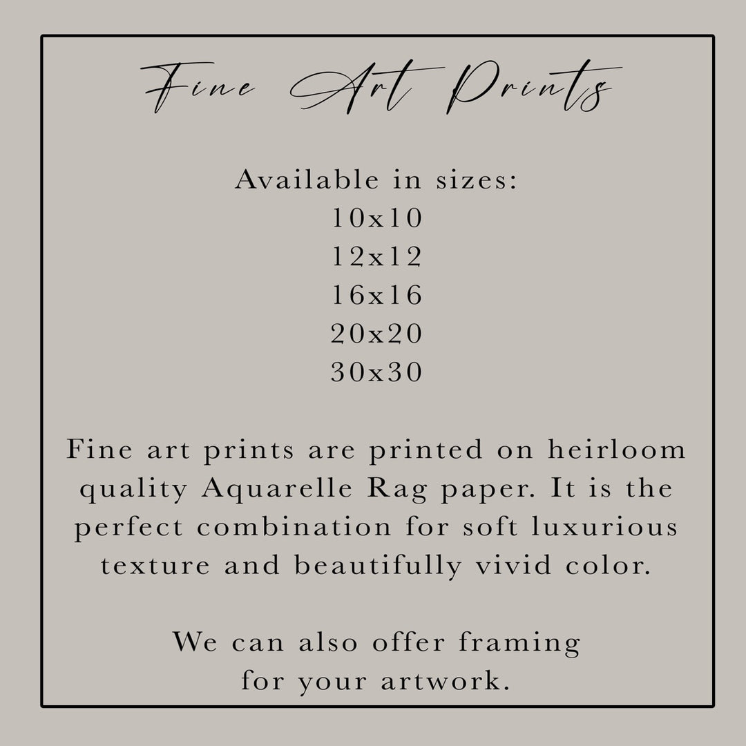 Mama's Porch Rocker Art Print