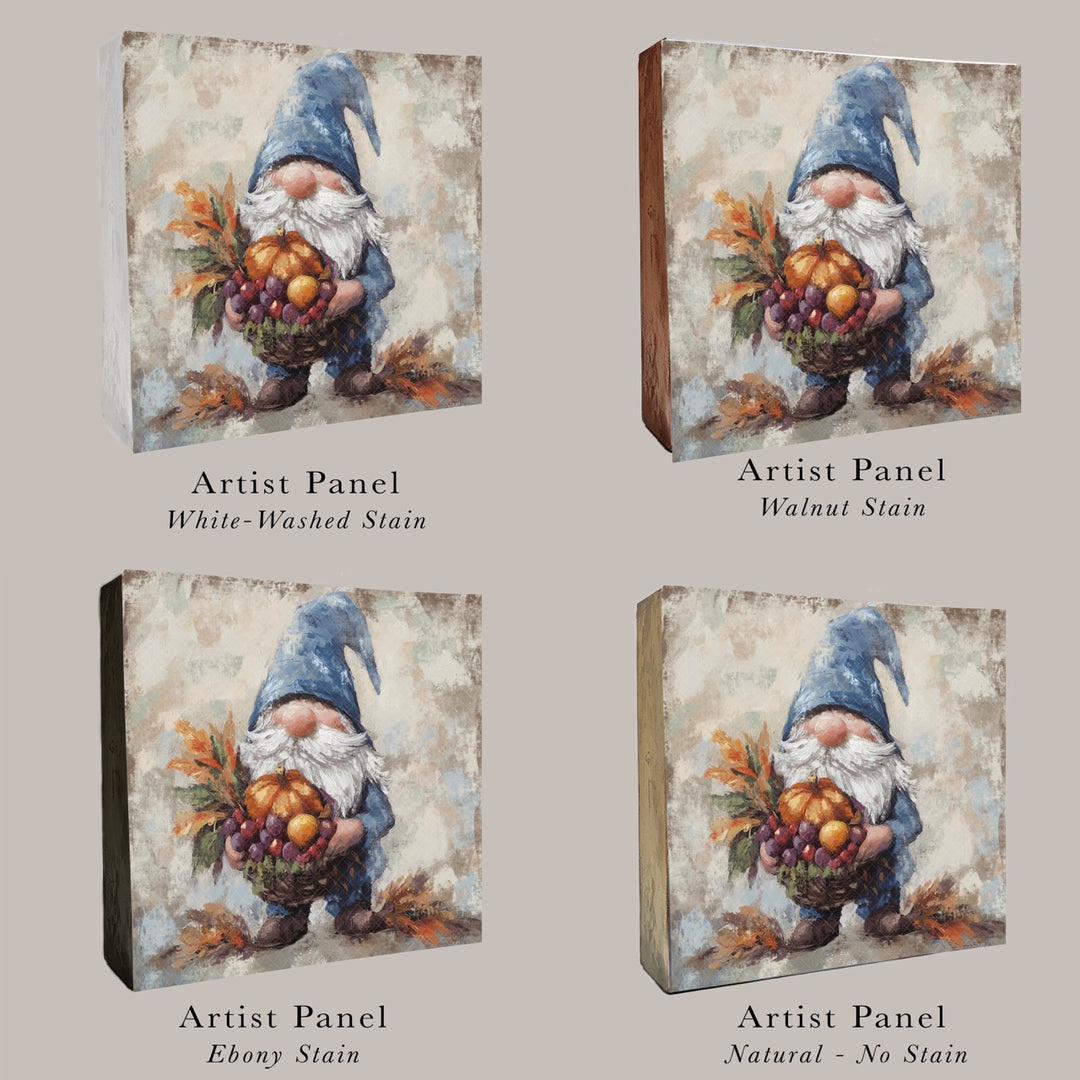 Thanksgiving Gnome Art Print