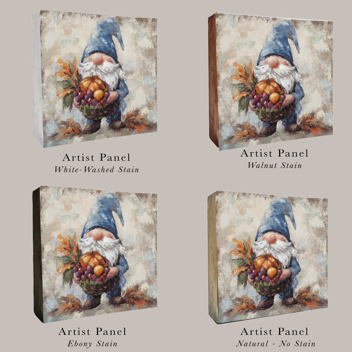 Thanksgiving Gnome Art Print