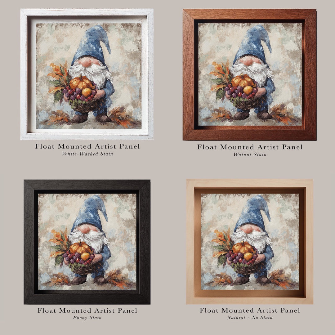 Thanksgiving Gnome Art Print