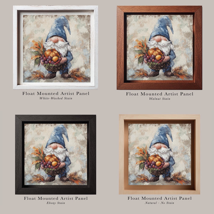 Thanksgiving Gnome Art Print